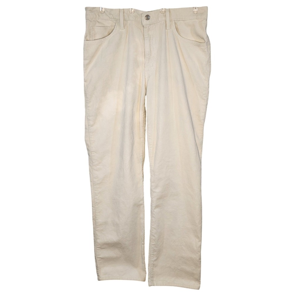 Levi's '94 Baggy Corduroy Pants 32 Cream Off White 90s Y2K‎ High Rise Relaxed